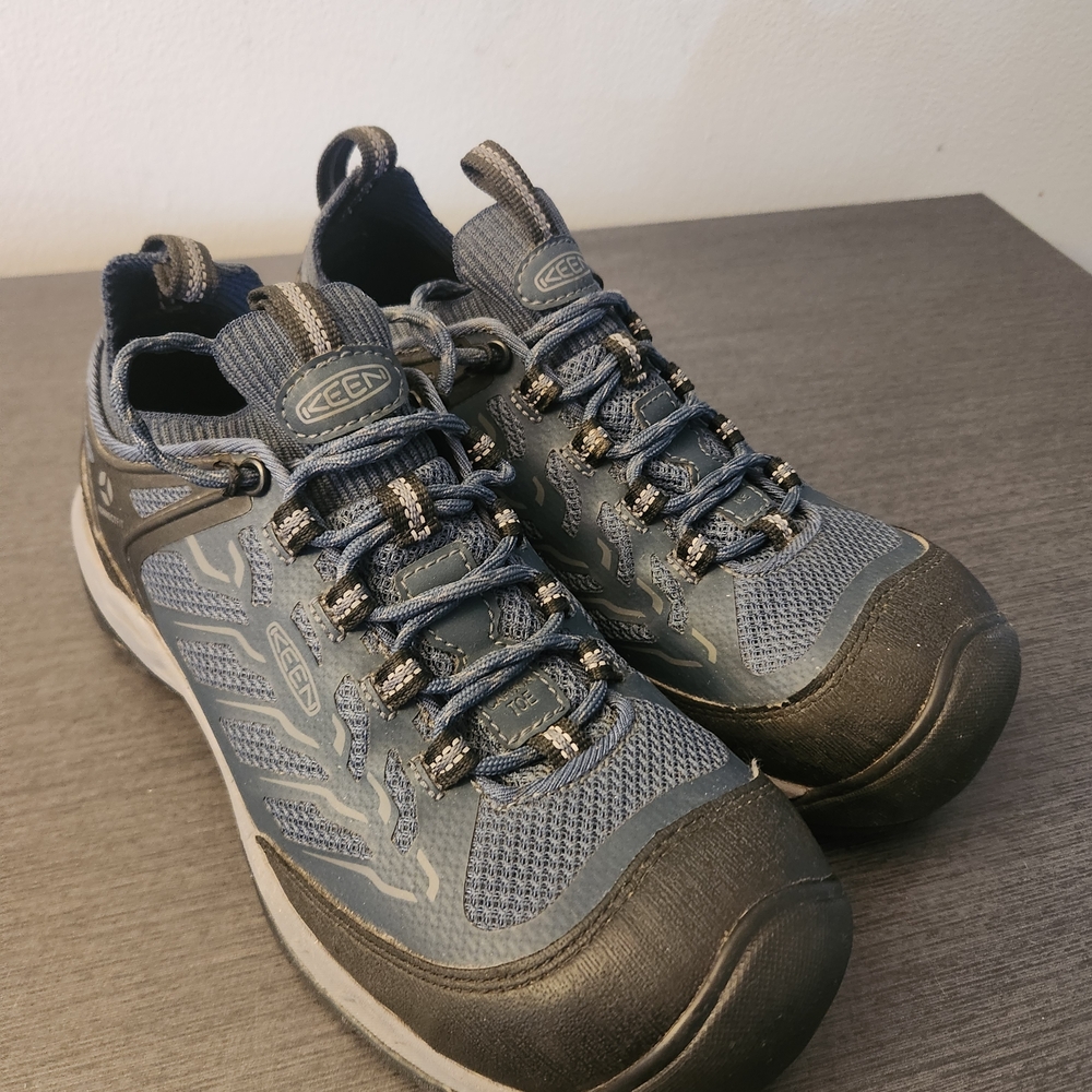 KEEN Men's Slate Blue Trail Sneakers